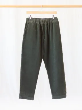 Corduroy Easy Pants - Olive