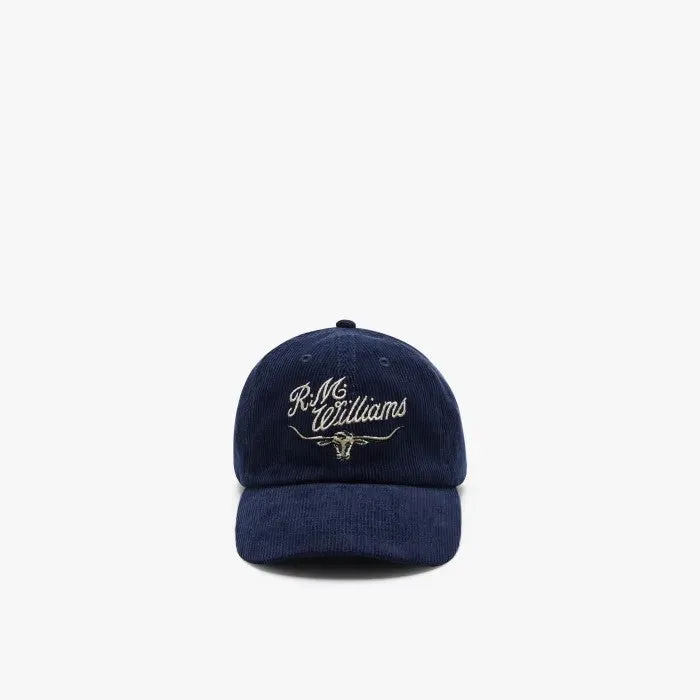 Corduroy Longhorn Cap - Navy