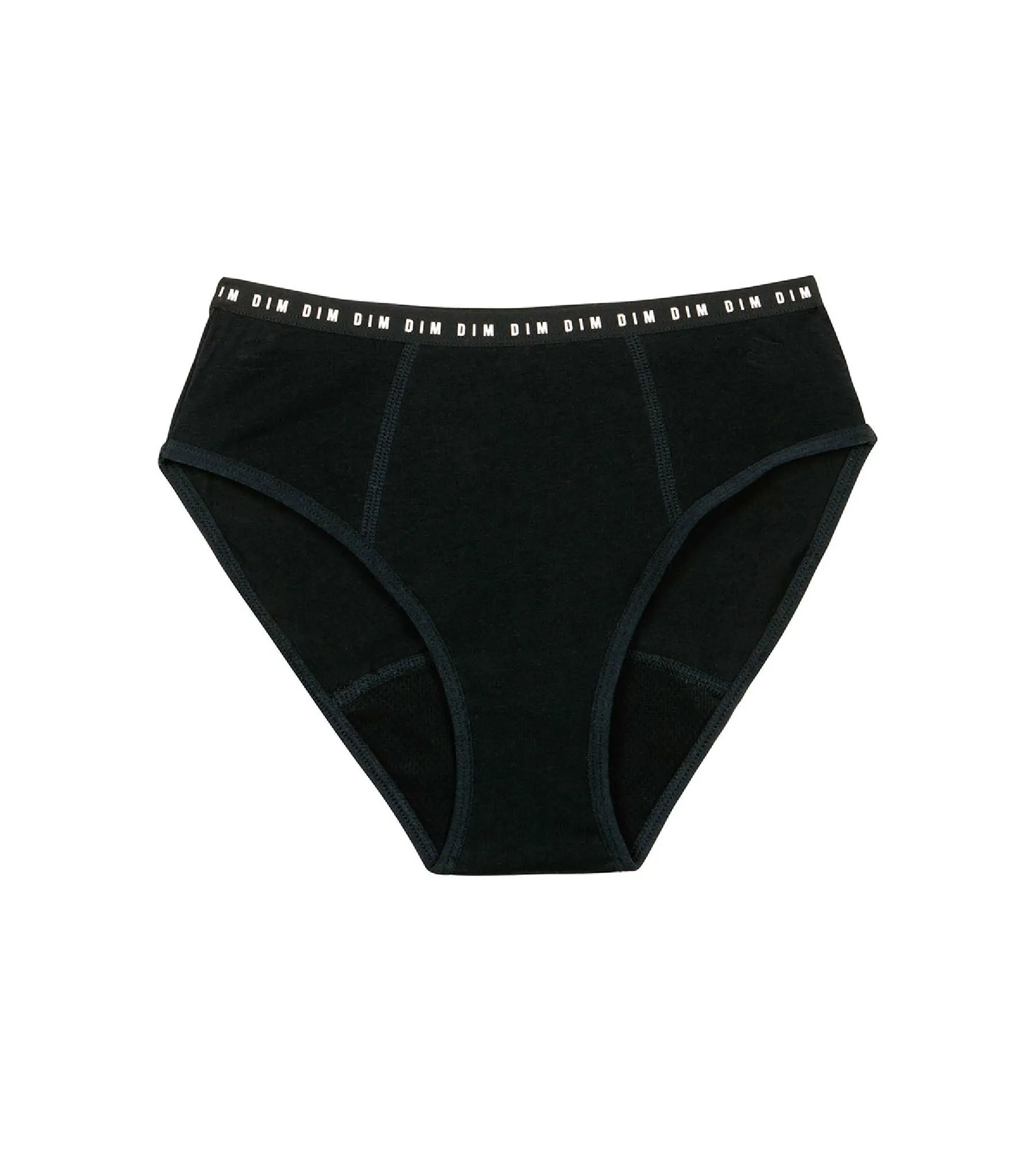 Culotte de règles fille en coton bio Flux Abondant Noir My Protect