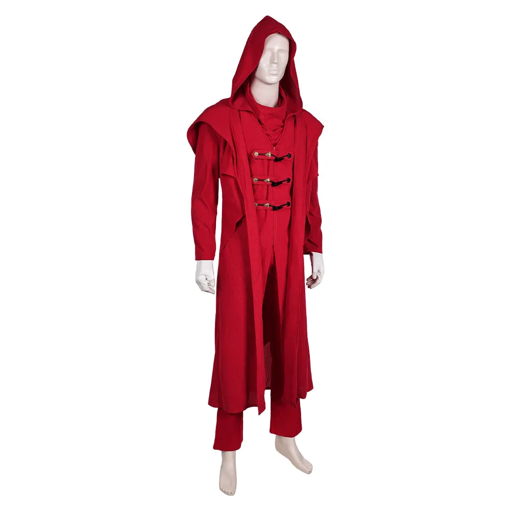 Dead by Daylight Subliminal Menace Legion Slipknot Red Outfit Party Carnival Halloween Cosplay Costume