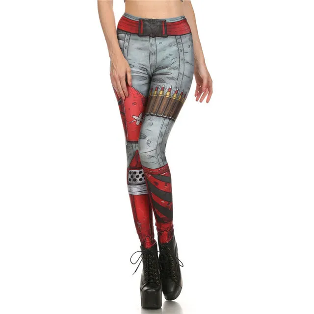 Deadpool Printed Leggings