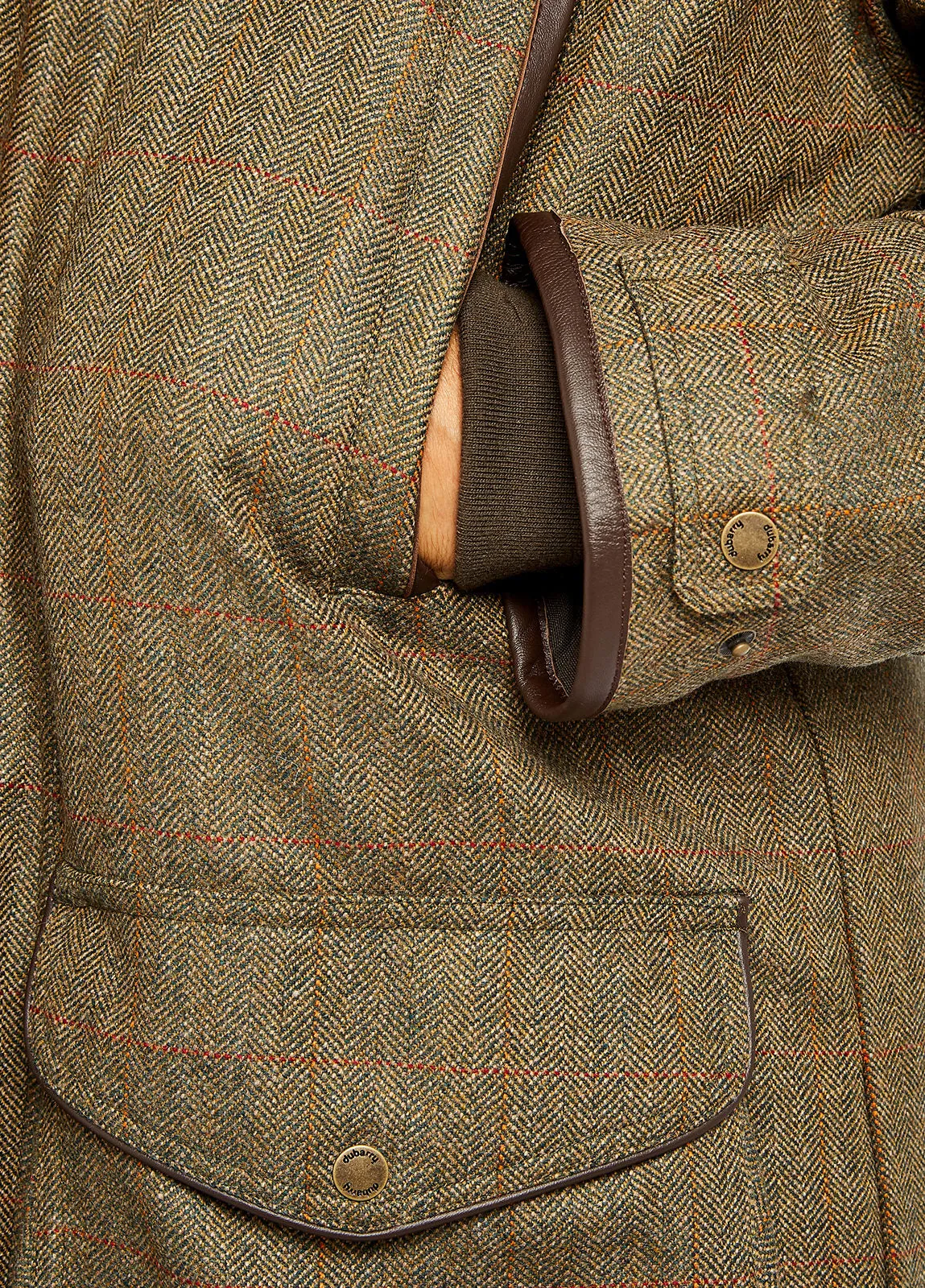 DUBARRY Ballinturbet Shooting Jacket - Mens Tweed - Cedar