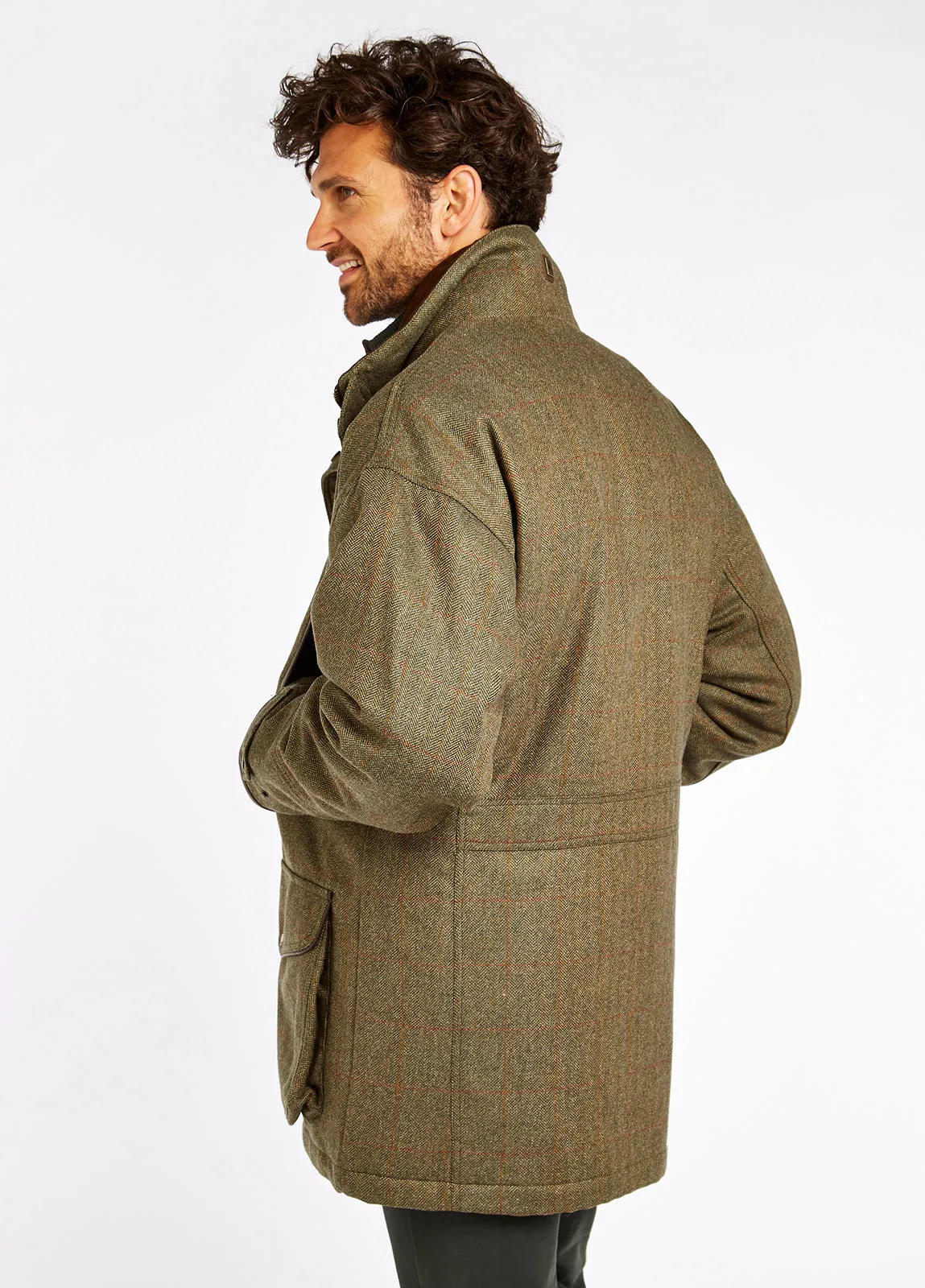 DUBARRY Ballinturbet Shooting Jacket - Mens Tweed - Cedar