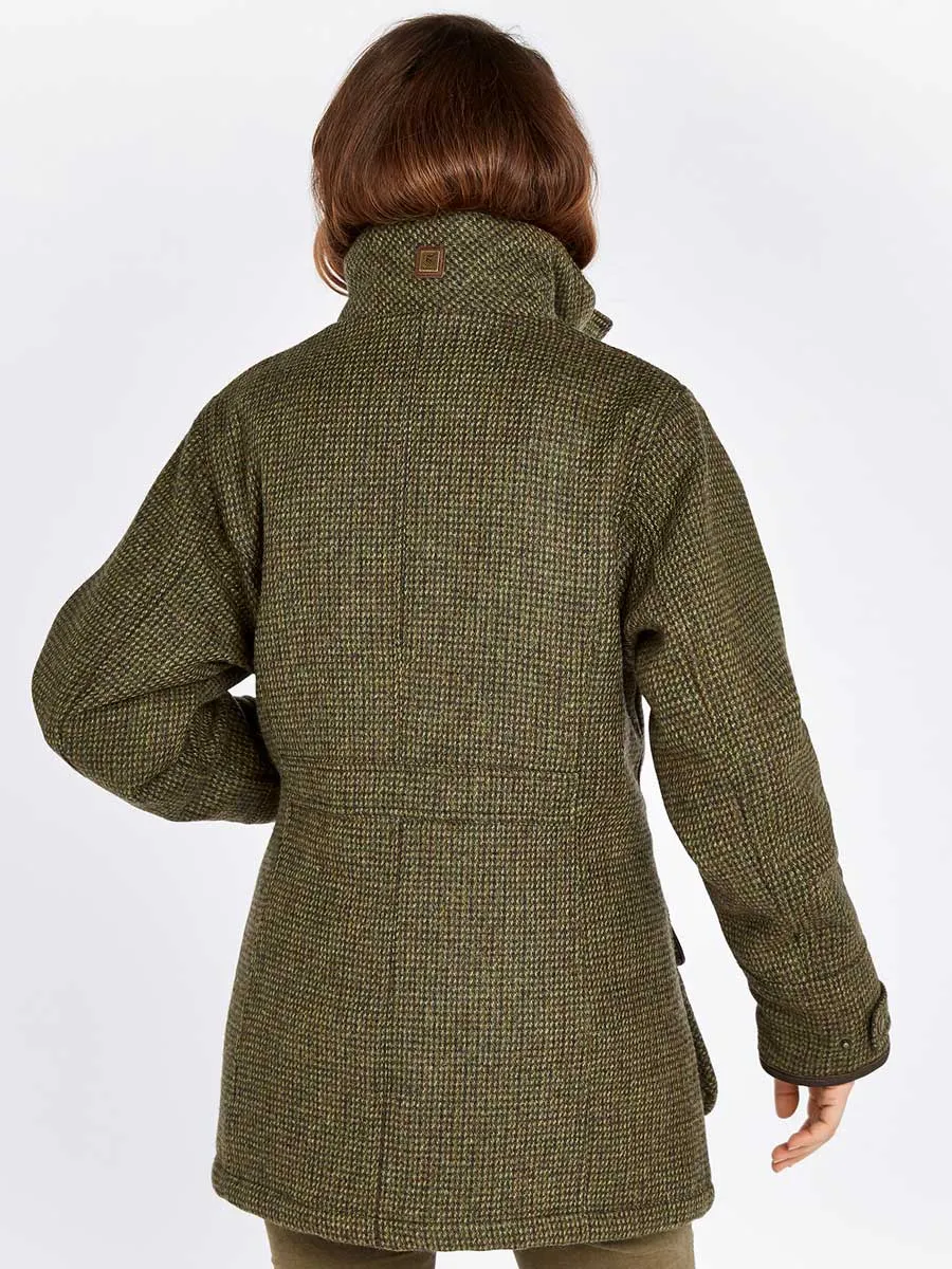 DUBARRY Ballynahinch Tweed Shooting Jacket - Women's - Heath