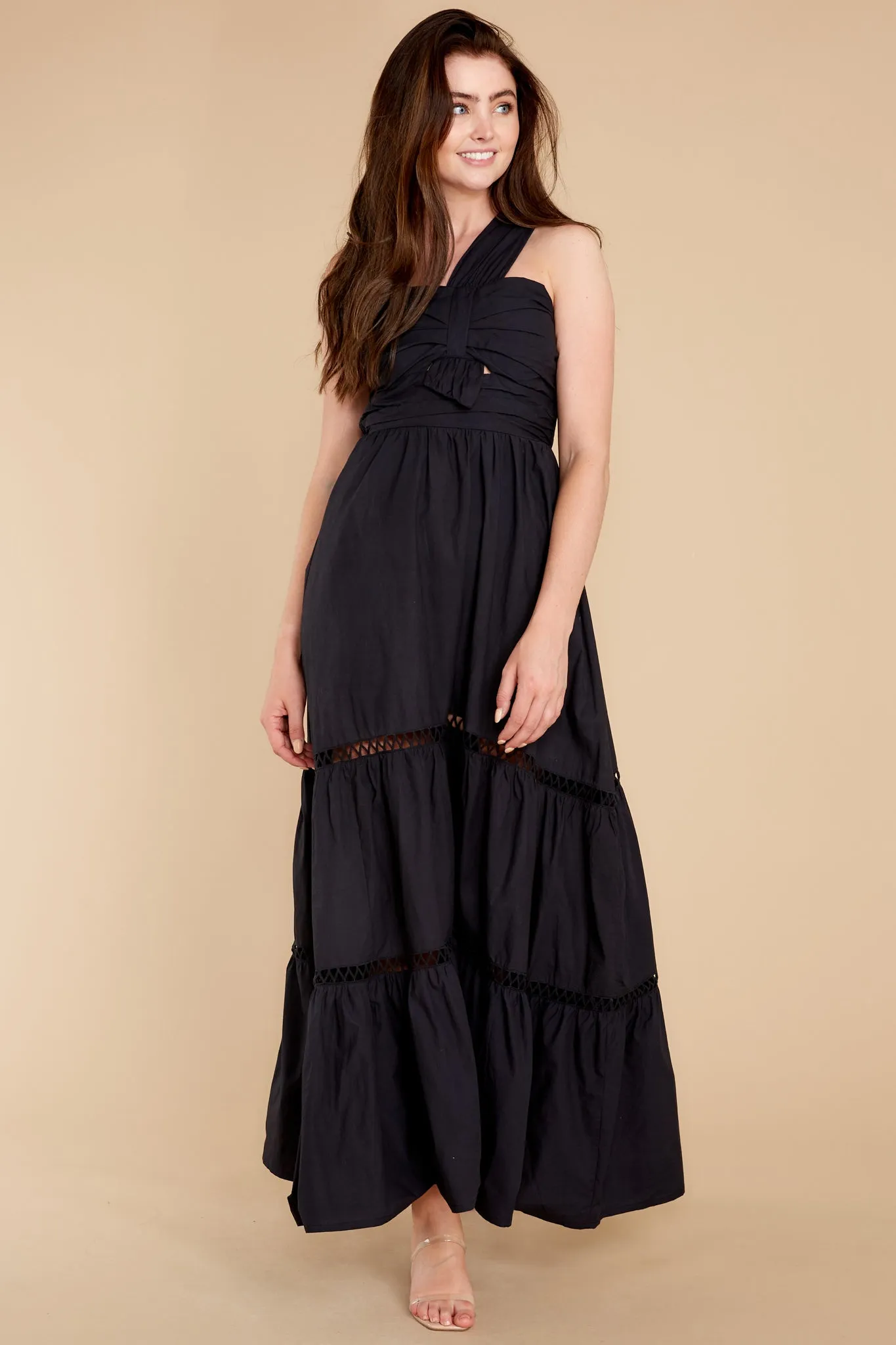 Elle Black Maxi Dress