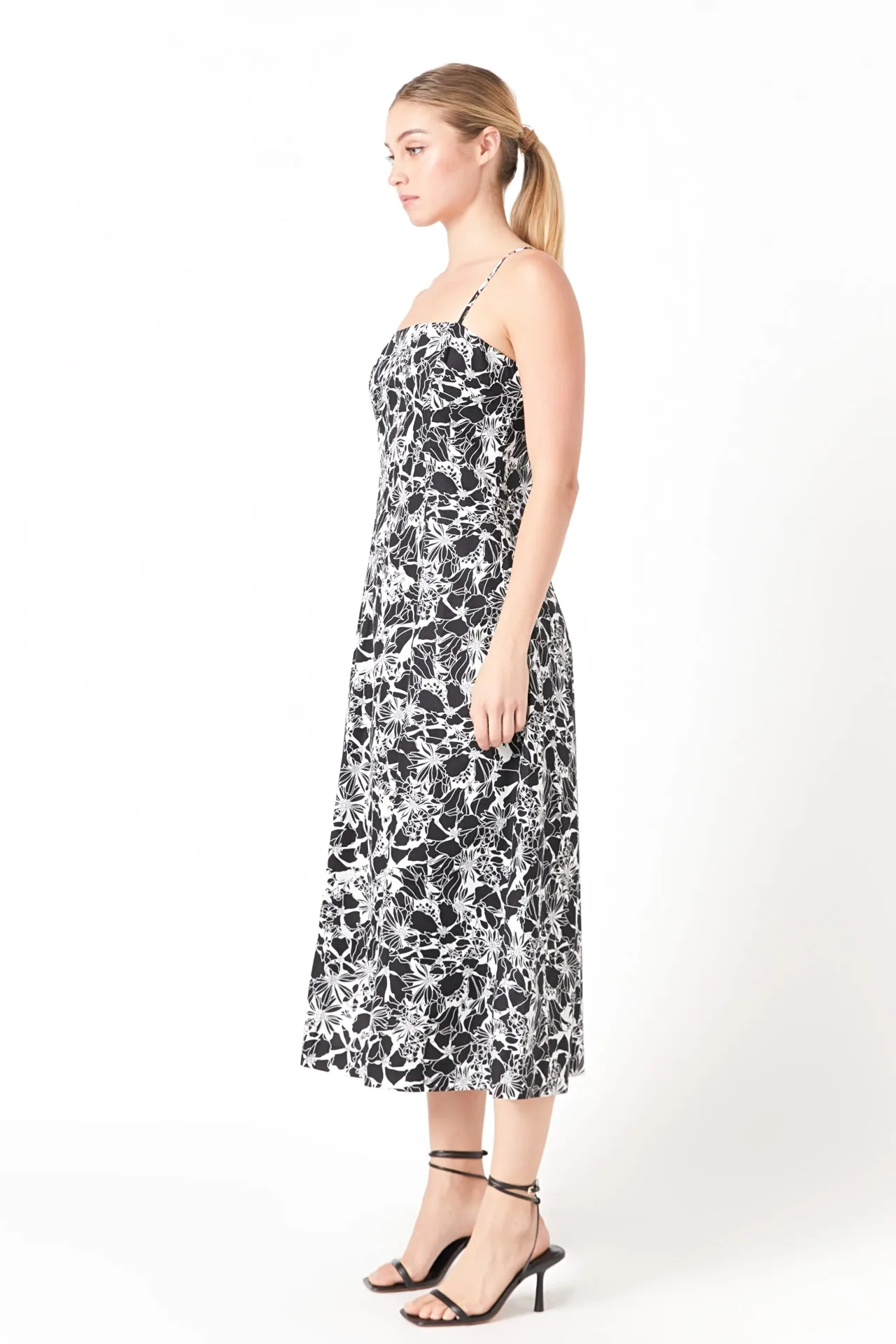 Endless Rose - Printed Cotton Maxi Dress