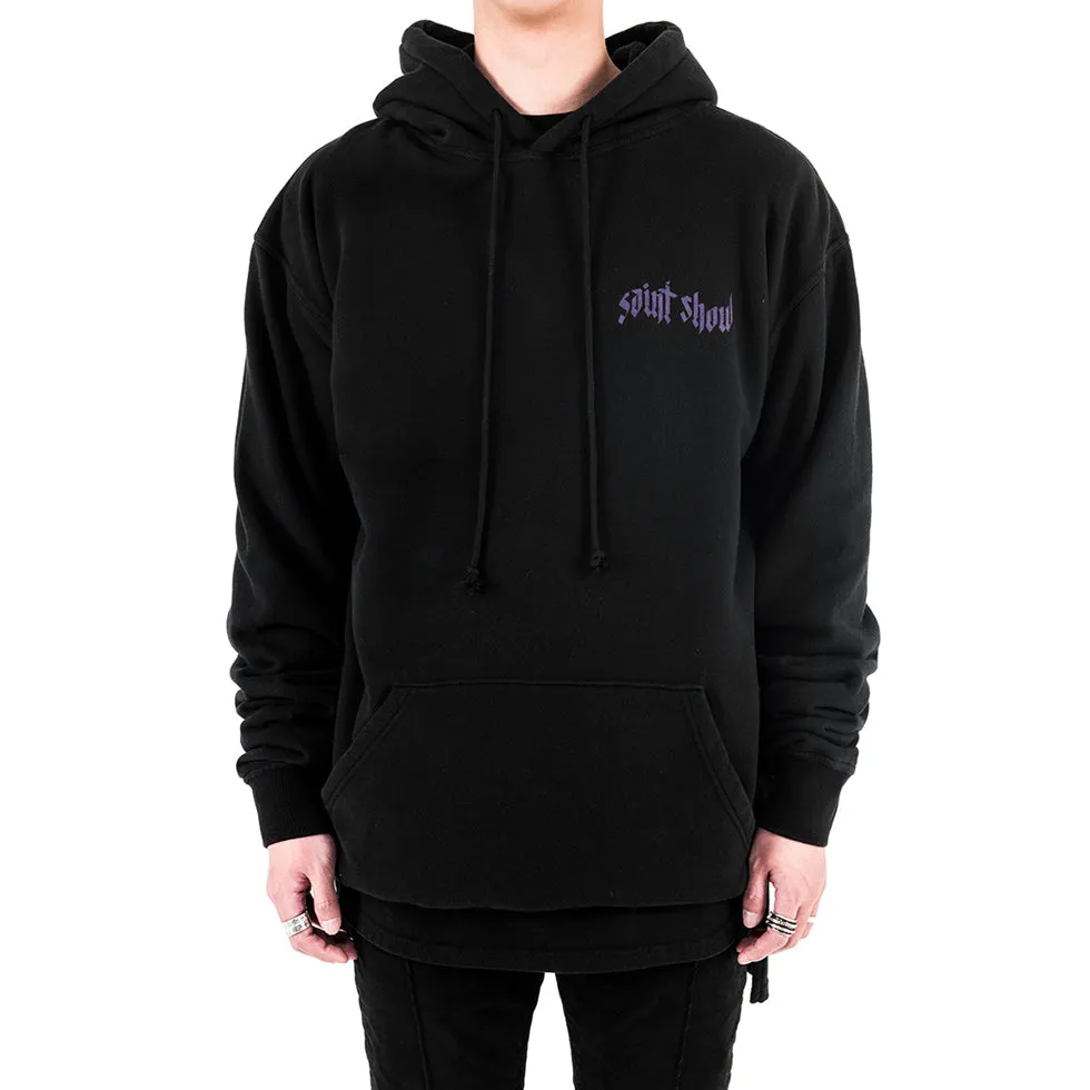 ESSENTIAL PULLOVER HOODIE - BLACK