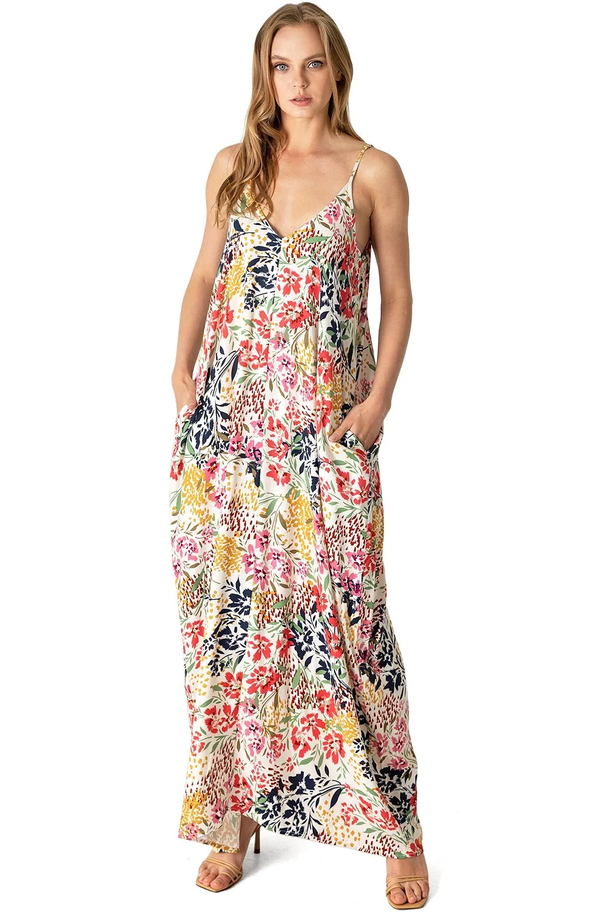 Floral Medley Maxi Dress