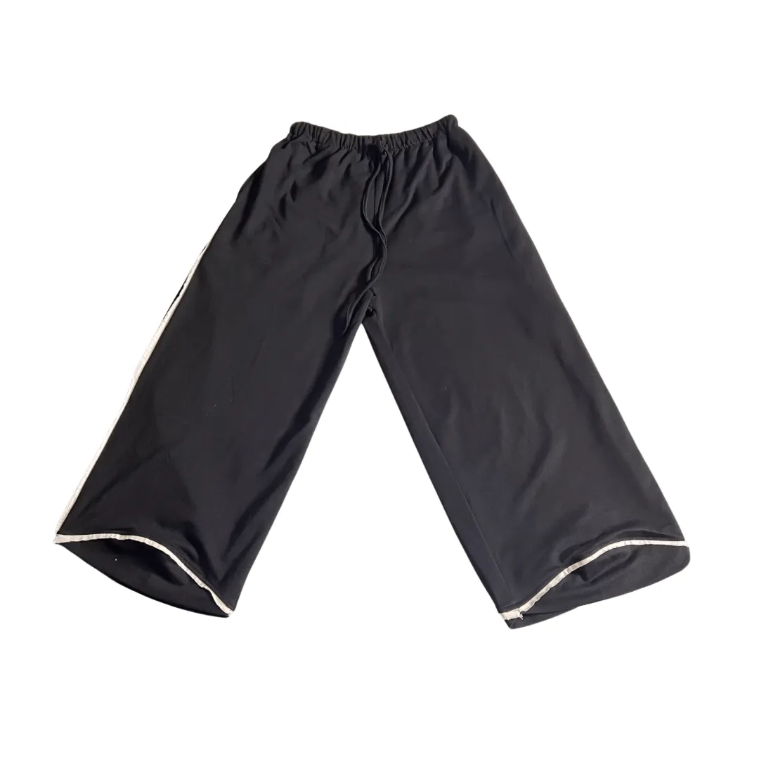 Full Leg Solid 3/4 Open Leg Pant