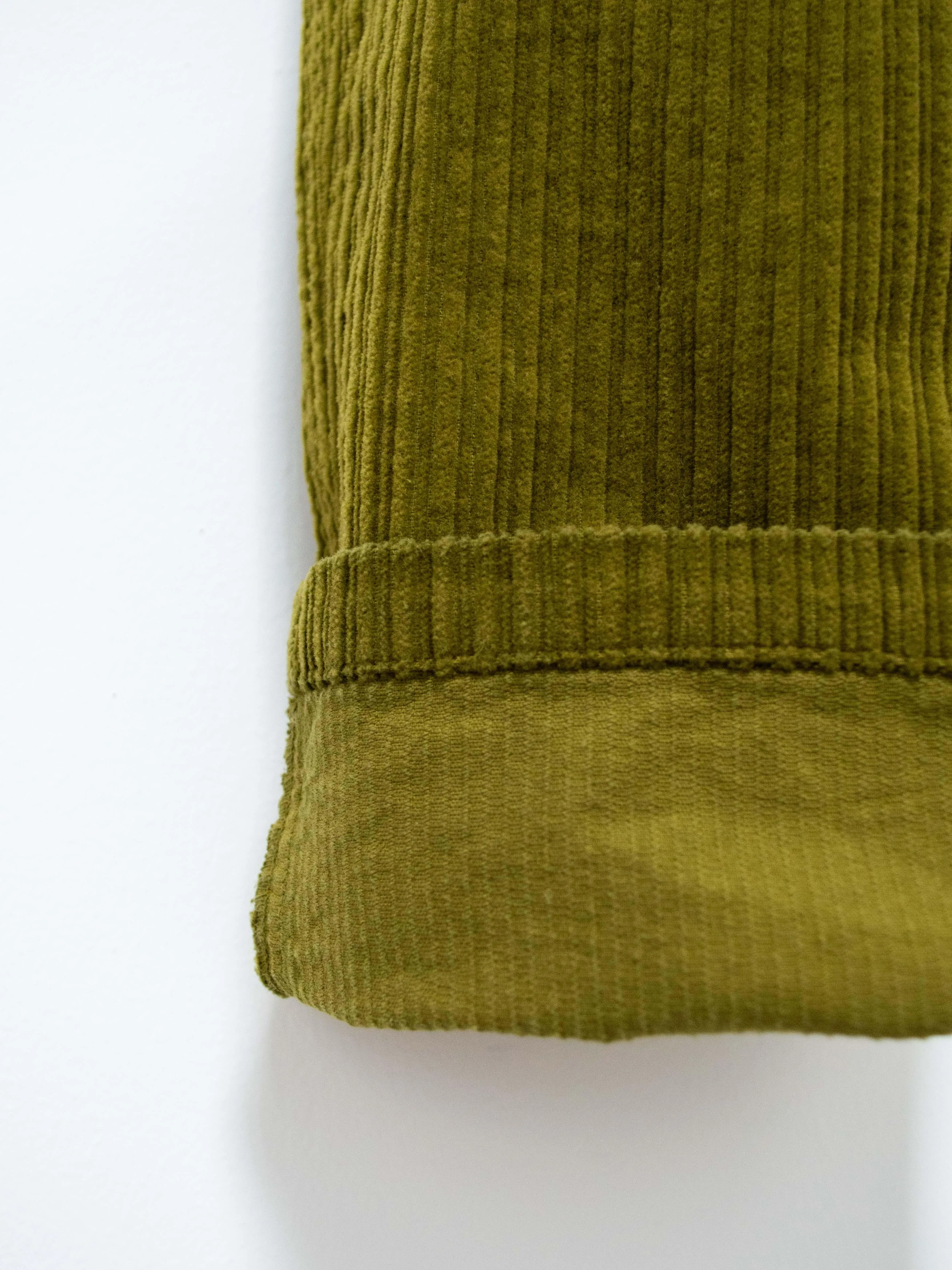 Garment Dyed Stretch Corduroy Drawstring Pants - Pistachio