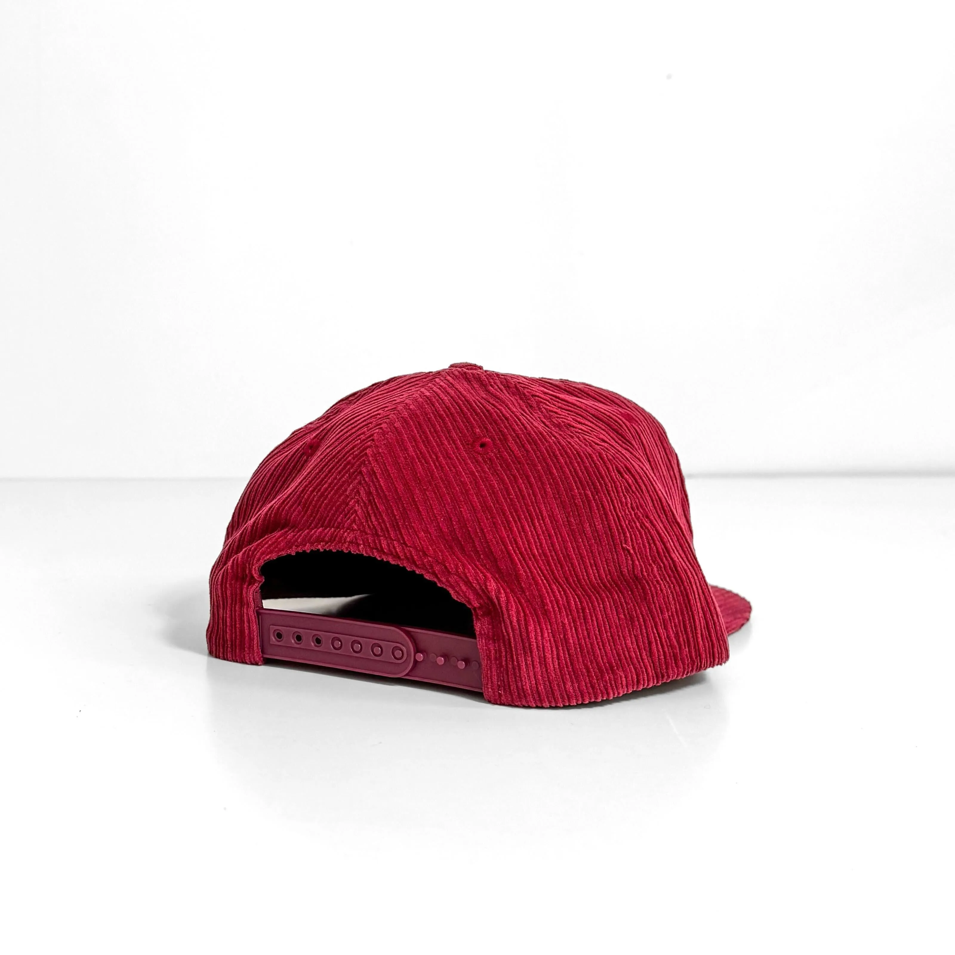 Go Fast Don't Die Script Corduroy Gramps Hat Red