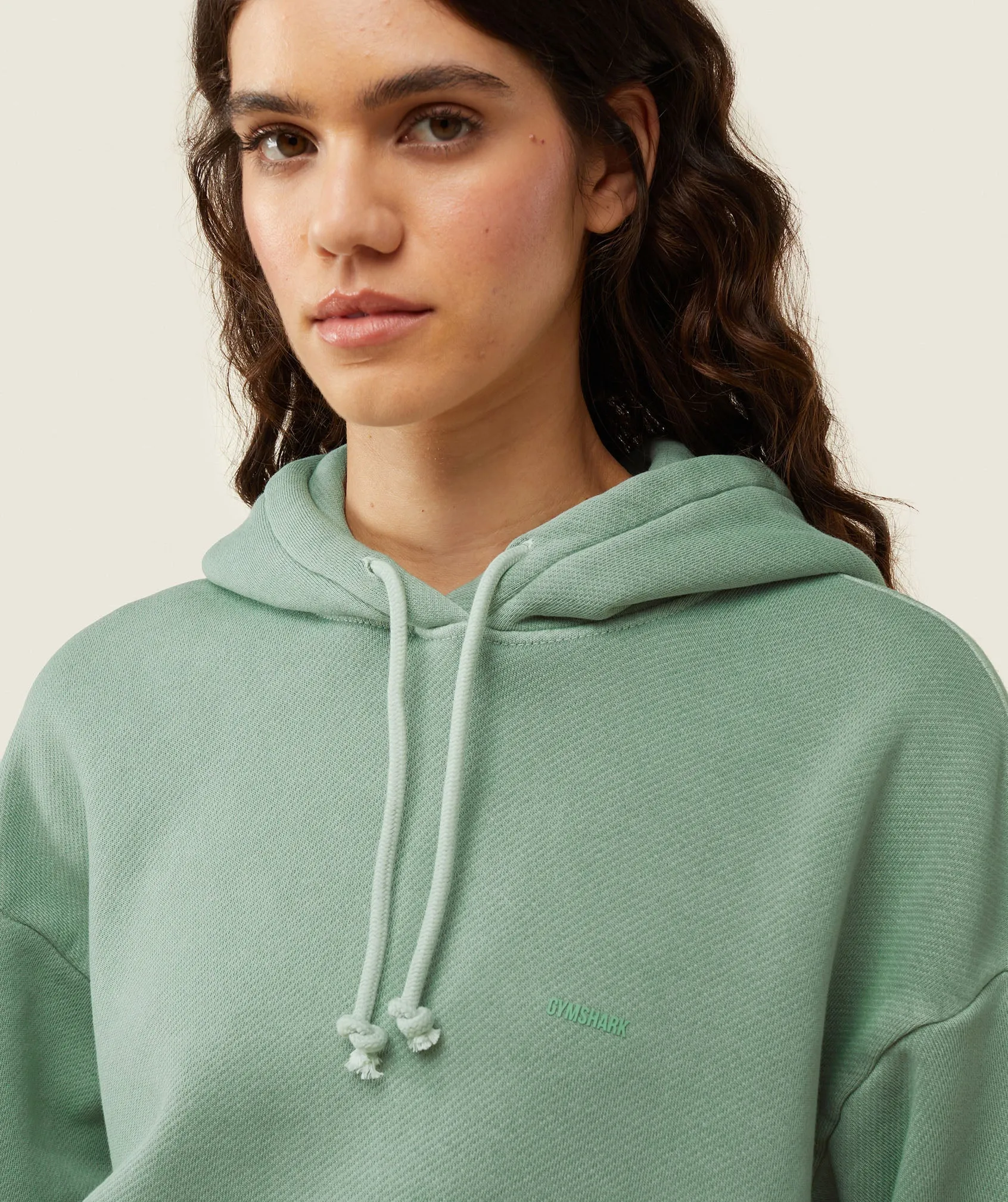 Gymshark everywear Relaxed Hoodie - Dollar Green