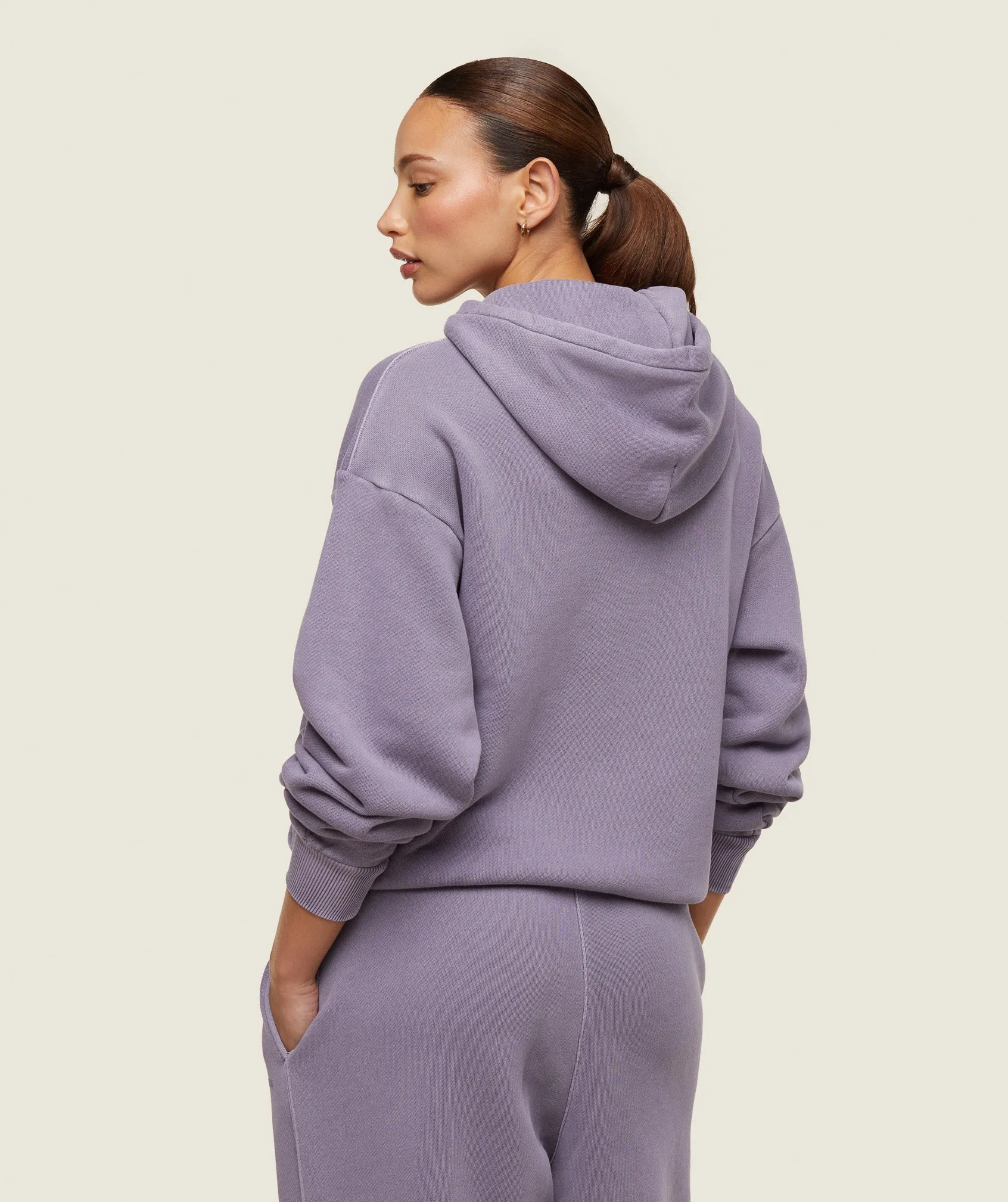 Gymshark everywear Relaxed Hoodie - Fog Purple