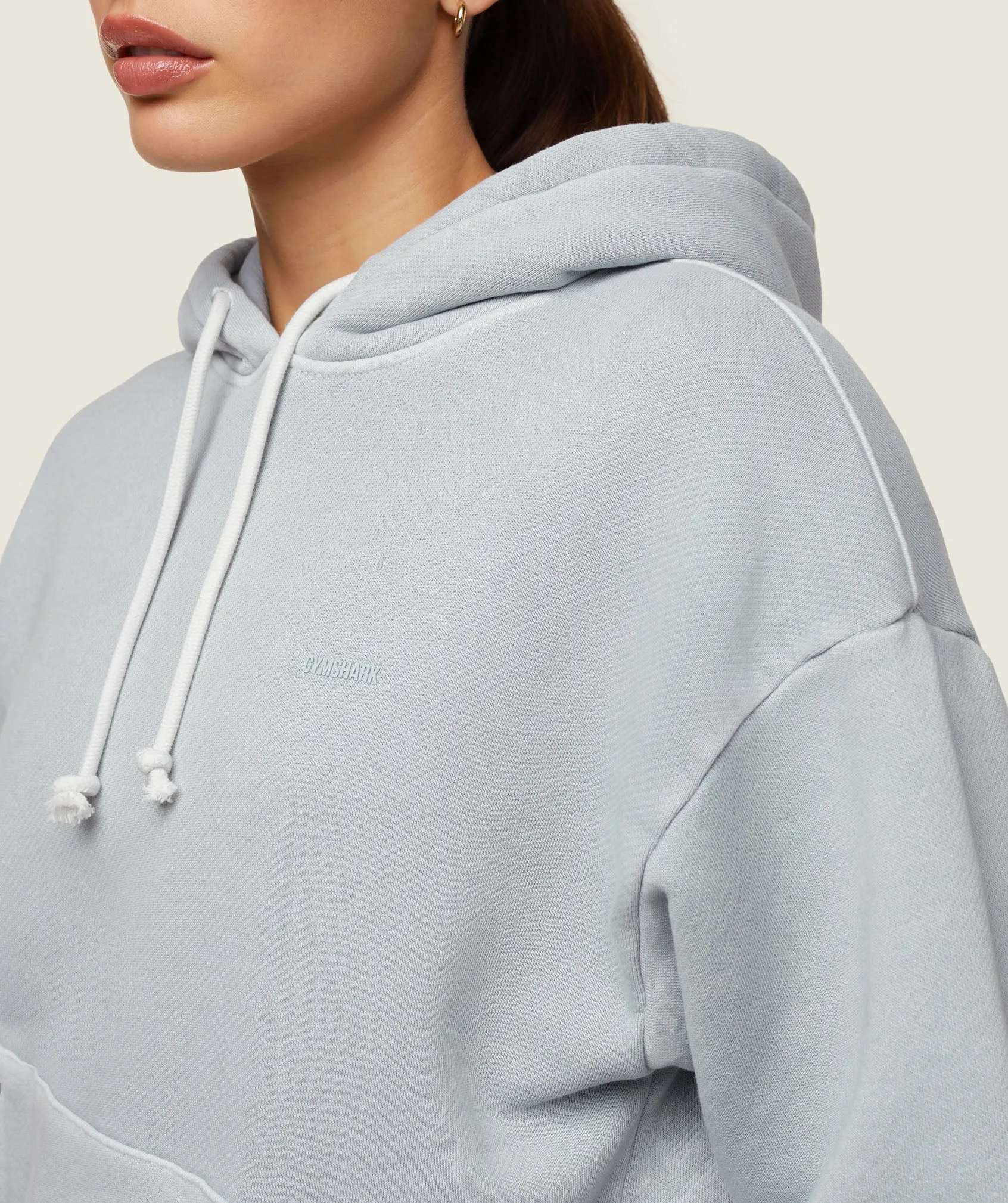 Gymshark everywear Relaxed Hoodie - Ice Grey