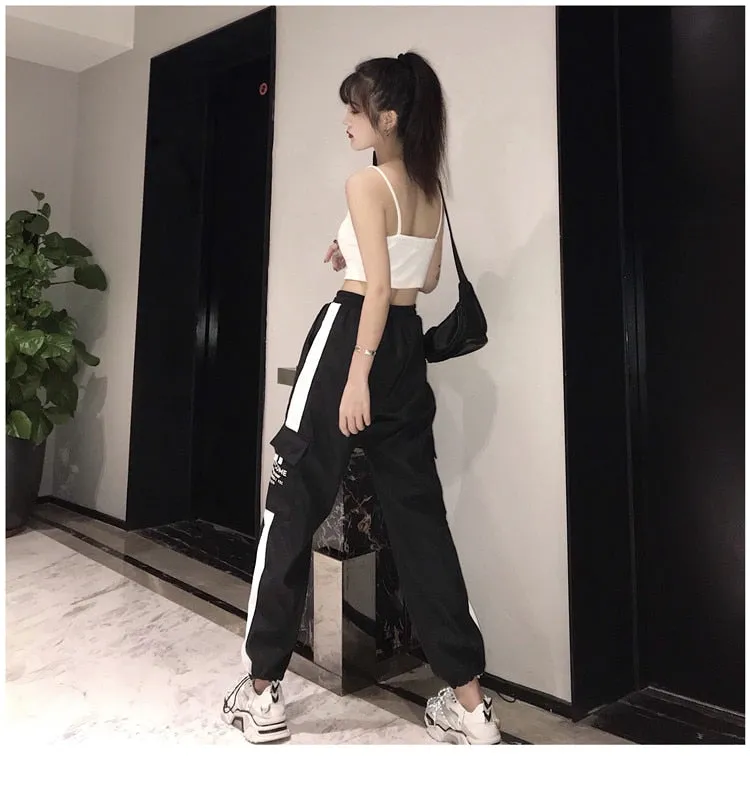 High Waist Loose Streetwear Big Pockets Cargo pants