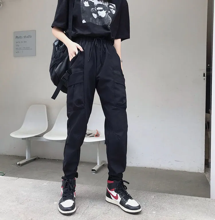 High Waist Loose Streetwear Big Pockets Cargo pants