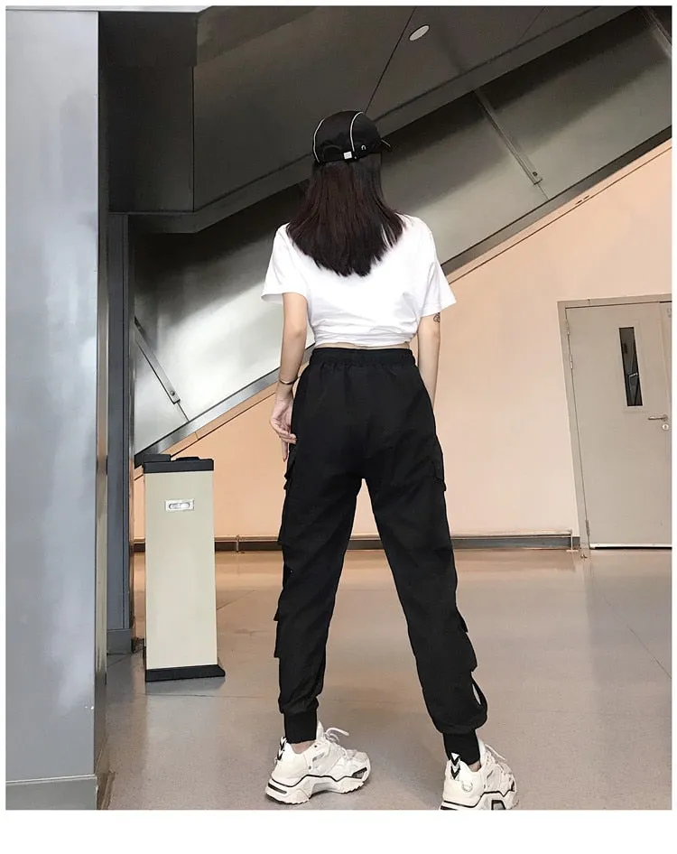 High Waist Loose Streetwear Big Pockets Cargo pants