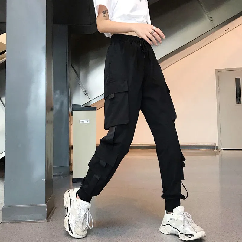 High Waist Loose Streetwear Big Pockets Cargo pants