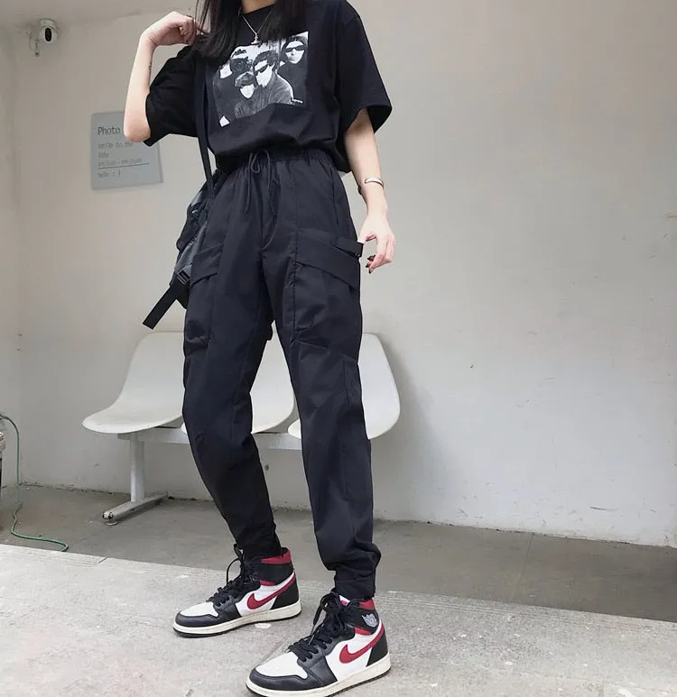 High Waist Loose Streetwear Big Pockets Cargo pants