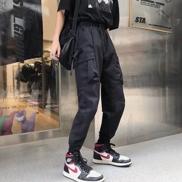 High Waist Loose Streetwear Big Pockets Cargo pants