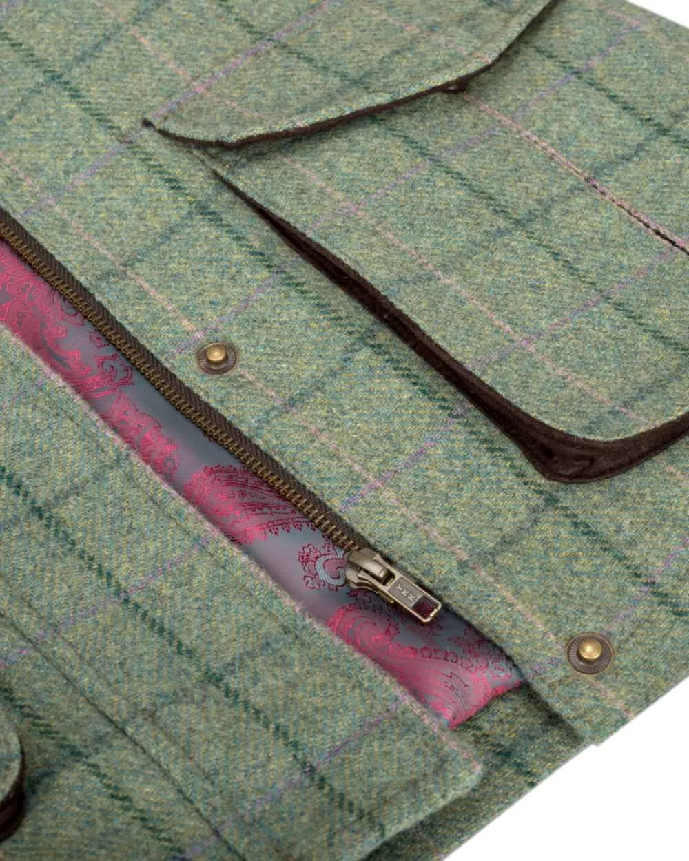 Hoggs of Fife Roslin Ladies Technical Tweed Waistcoat