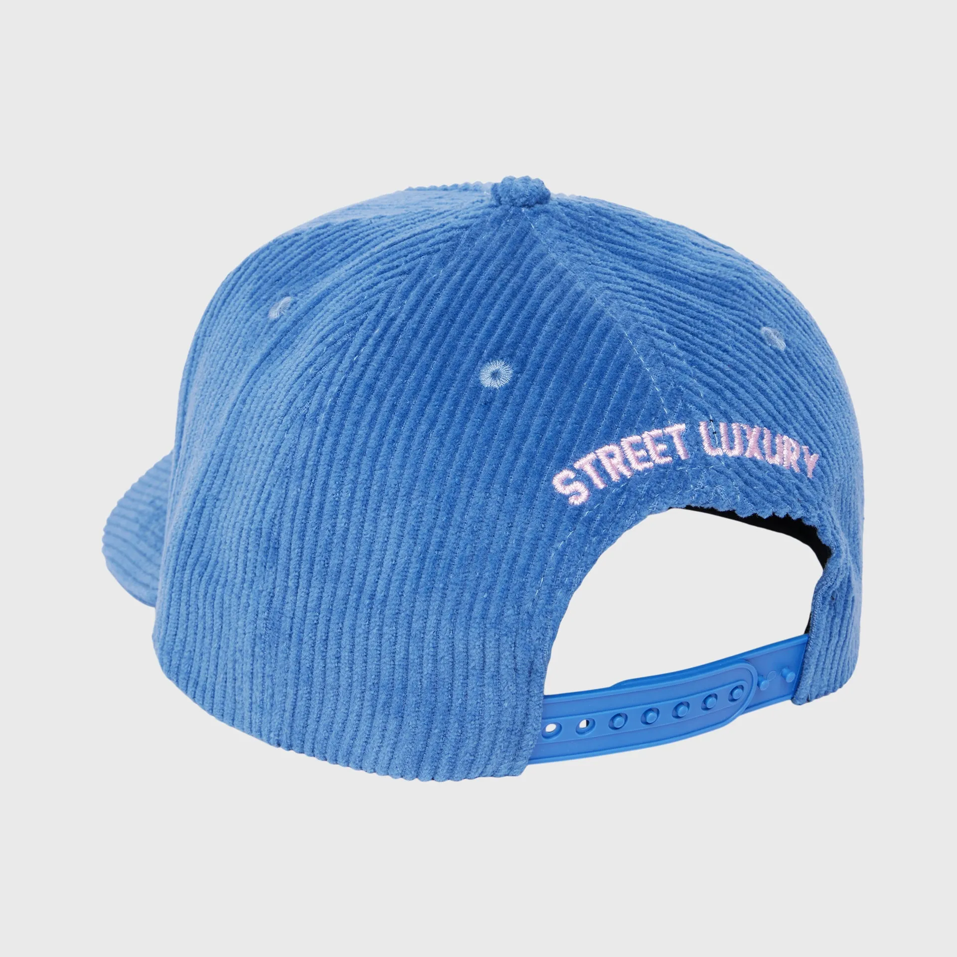 Homme Hotel Corduroy Hat Blue and Pink