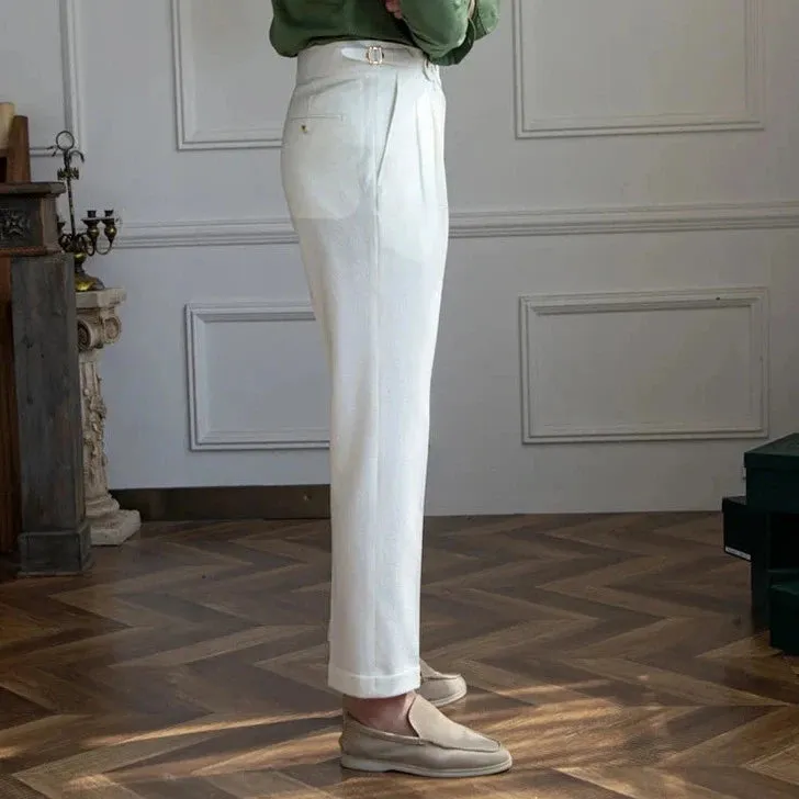 Italian design office high-waist trousers