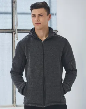 [JK41] Men's Heather Bonded Fleece Jacket