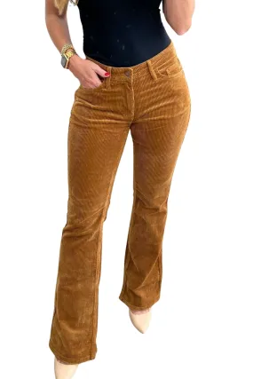 Judy Blue Cordelia Bootcut Corduroy Pants in Camel