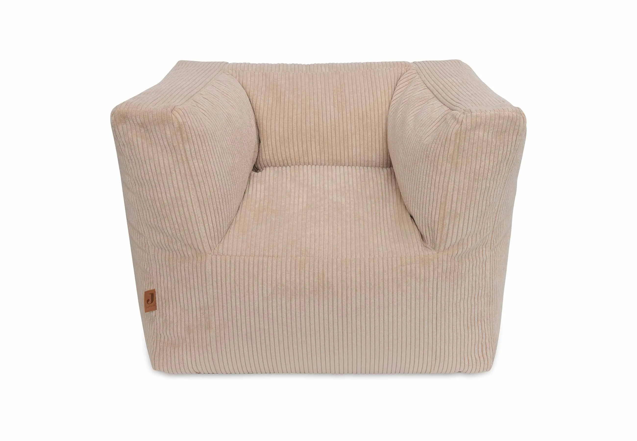 Kids Chair Beanbag Corduroy - Natural