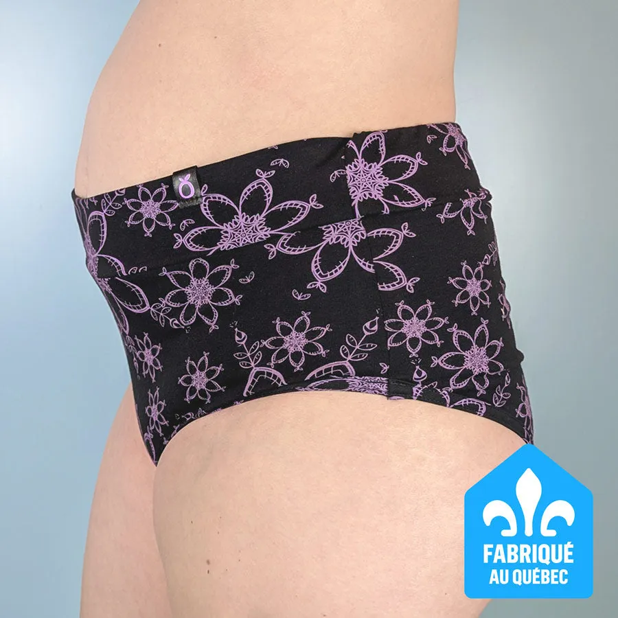 Öko-Flow | Taille Haute | Culotte Menstruelle   Insert Amovible