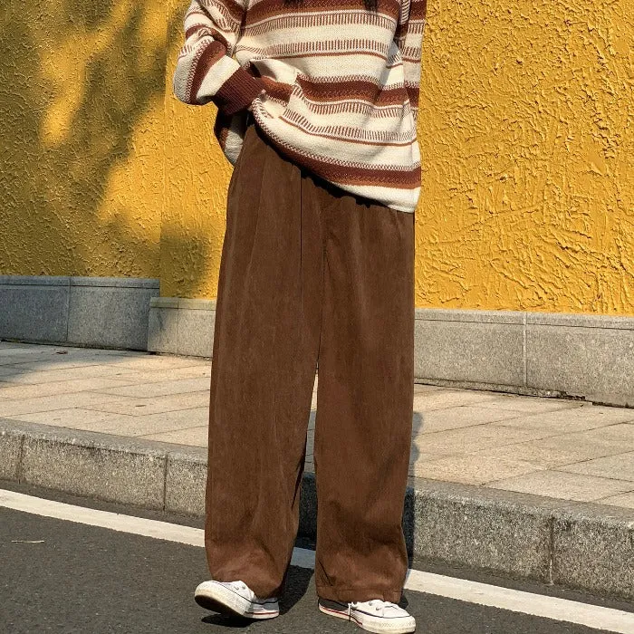 Loose Corduroy Pants