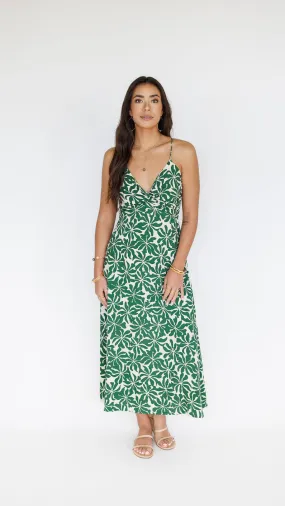 Lorena Dress / Aloha Forest