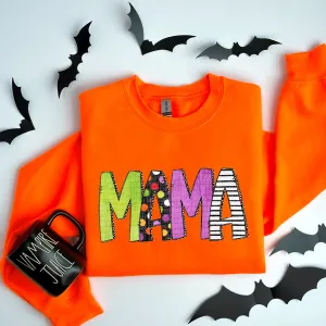 Mama Halloween Crewneck Sweatshirt