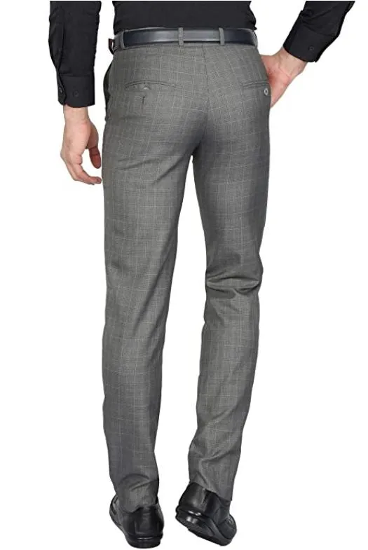 McHenry Men's Regular Fit Formal Trousers