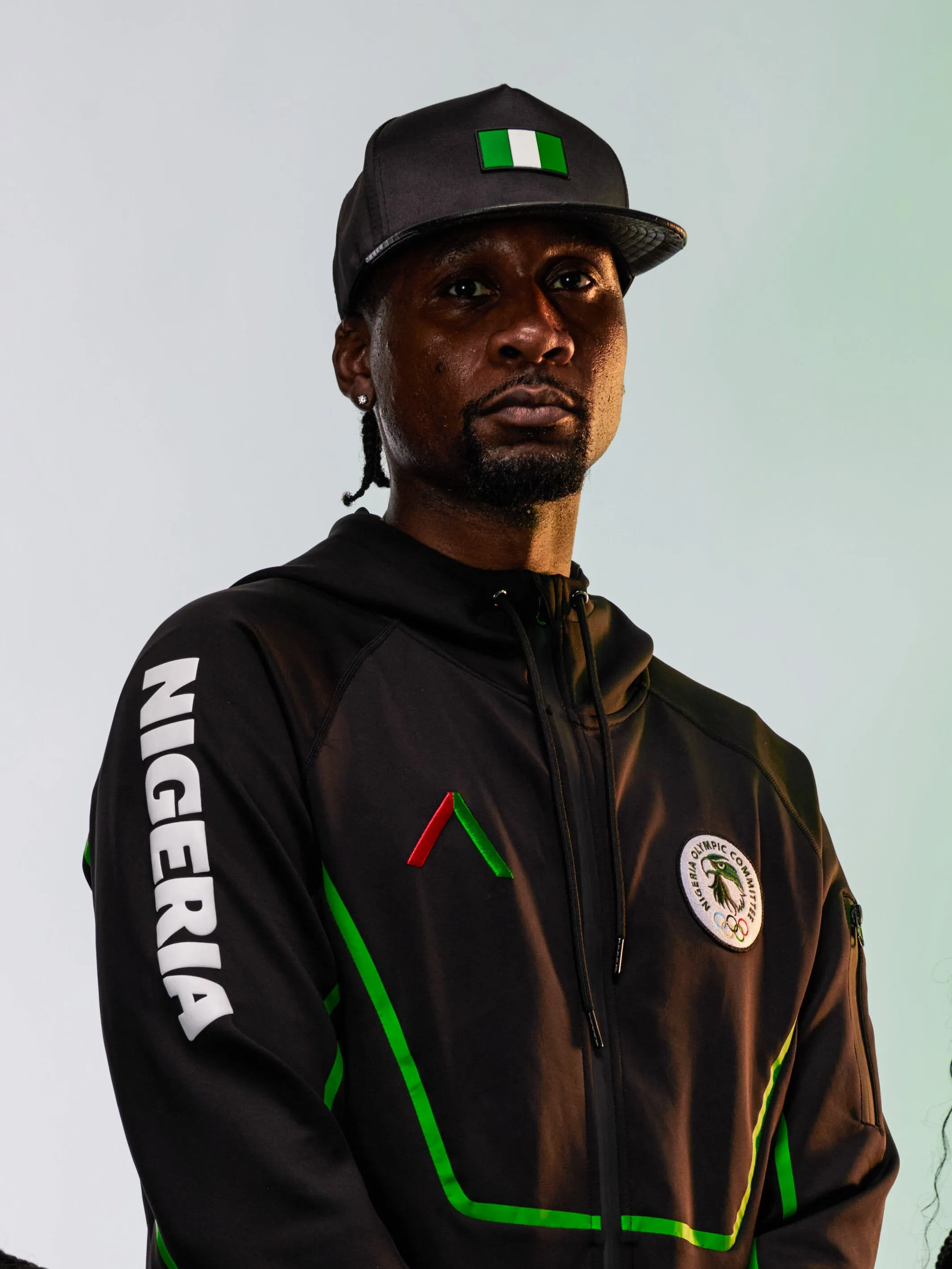 Men's Team Nigeria Zipper Hoodie