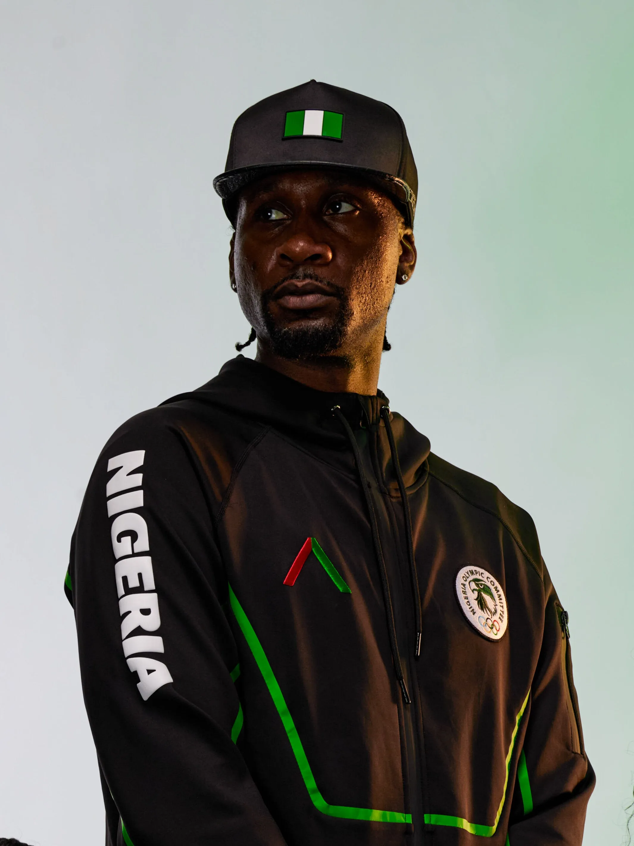 Men's Team Nigeria Zipper Hoodie