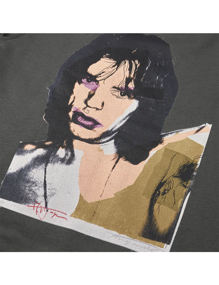 Mick Jagger x Andy Warhol Hoodie