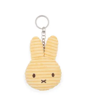 Miffy Flat Keychain Corduroy Buttercream 10cm