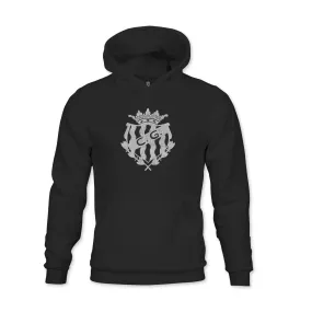 Nastic de Tarragona Mono Badge Youth Fleece Pullover Hoodie - Black