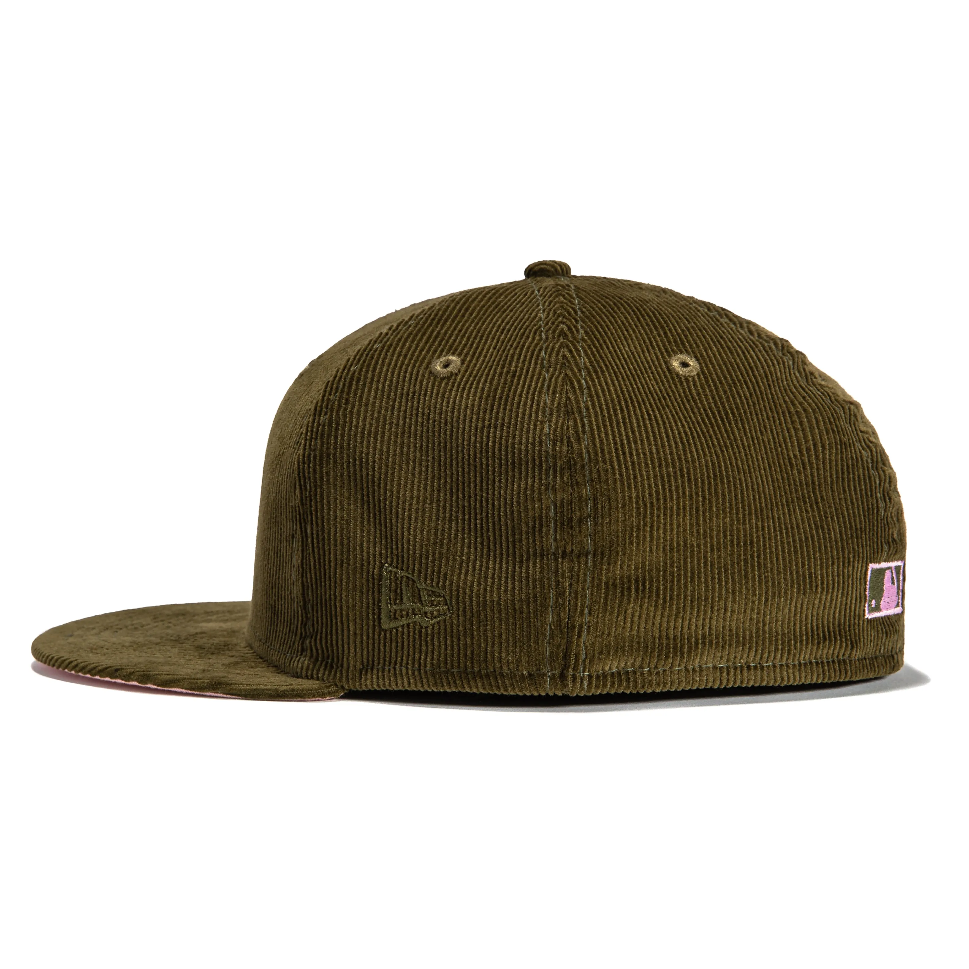 New Era 59Fifty Martini Corduroy Arizona Diamondbacks 20th Anniversary Patch Hat - Olive