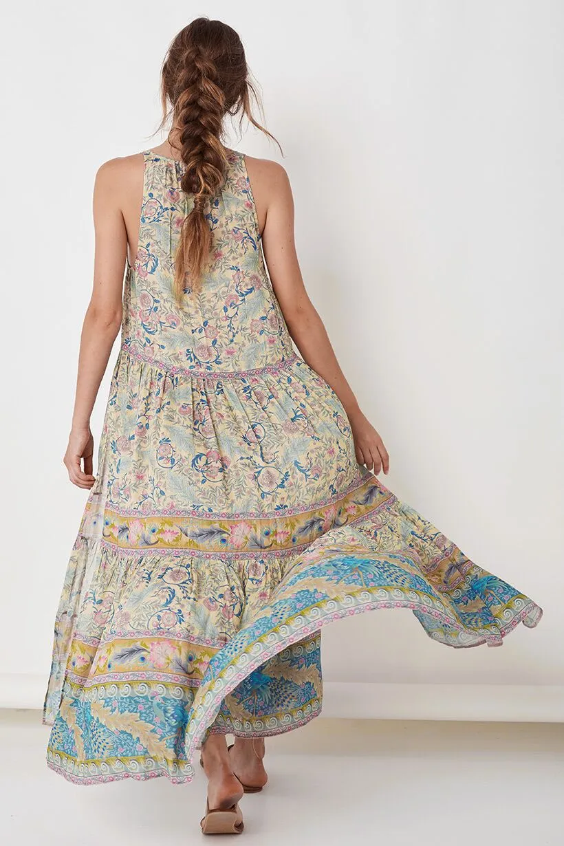 Oasis Maxi Dress - Opal