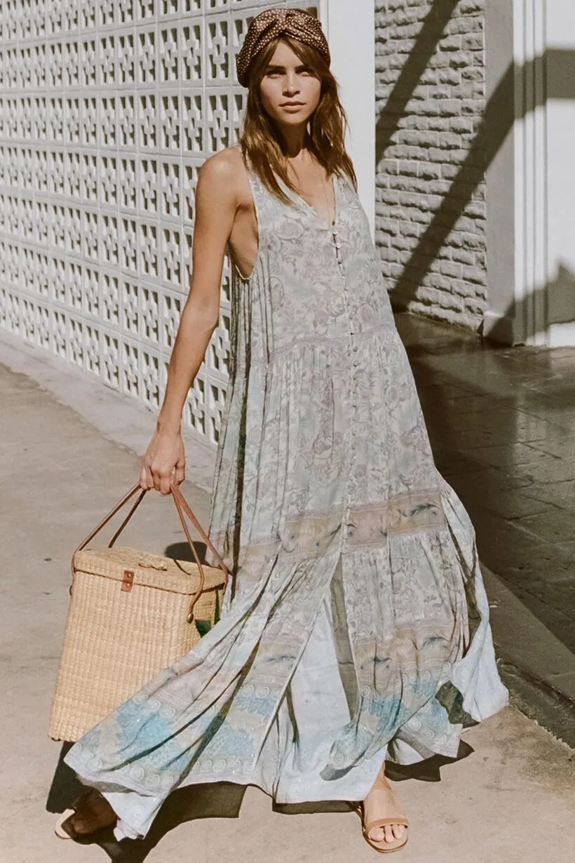 Oasis Maxi Dress - Opal