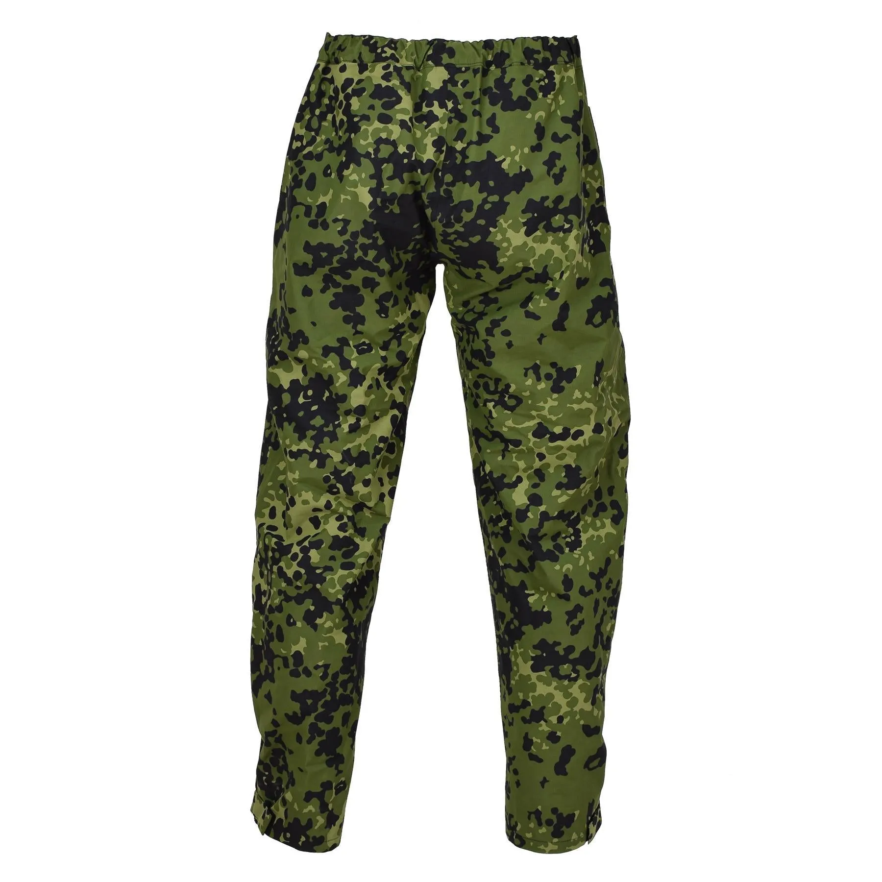 Original Danish military M84 camo rain pants waterproof field combat trousers