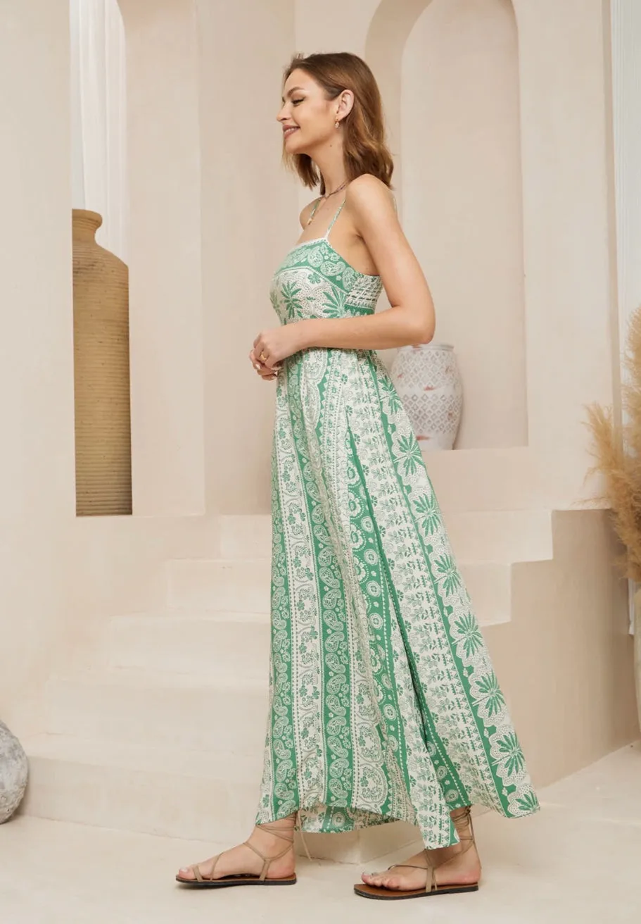 Palm Tree 2 Maxi Dress