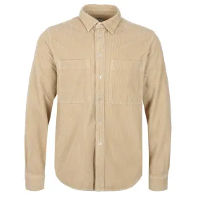 Paul Smith Casual Fit Corduroy Shirt in Sand