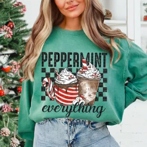 Peppermint Everything Crewneck