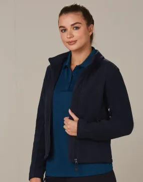 [PF08] Ladies Bonded Polar Fleece Full Zip Jacket