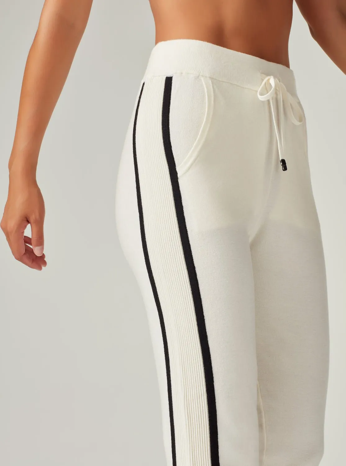 PORTOLA JOGGER - Whisper White - final sale