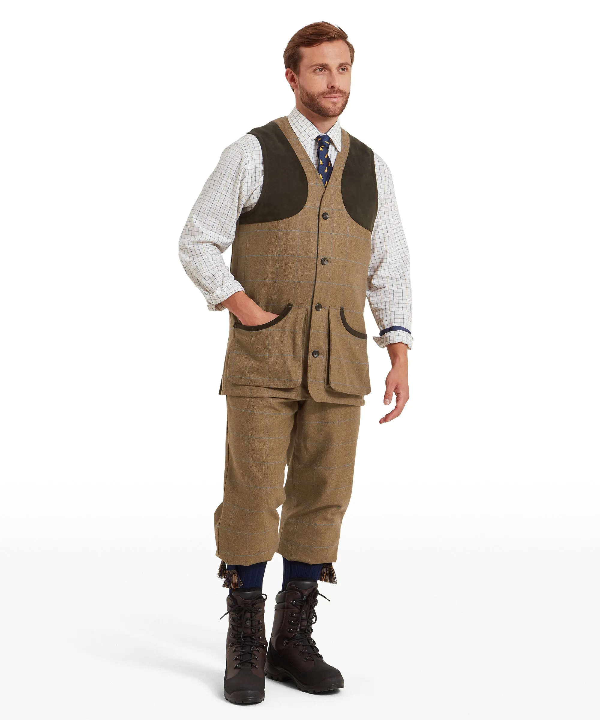 Ptarmigan Tweed Waistcoat II - Corry Tweed